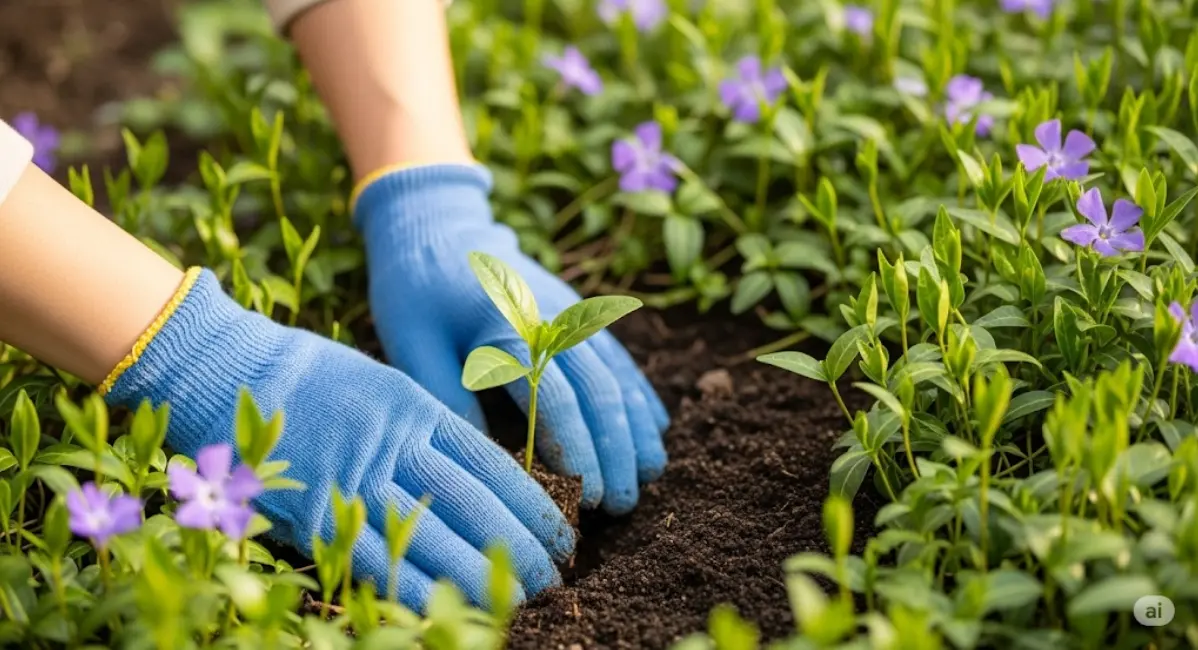 ニチニチソウの毒性 植えた後の土毒は残るのか？