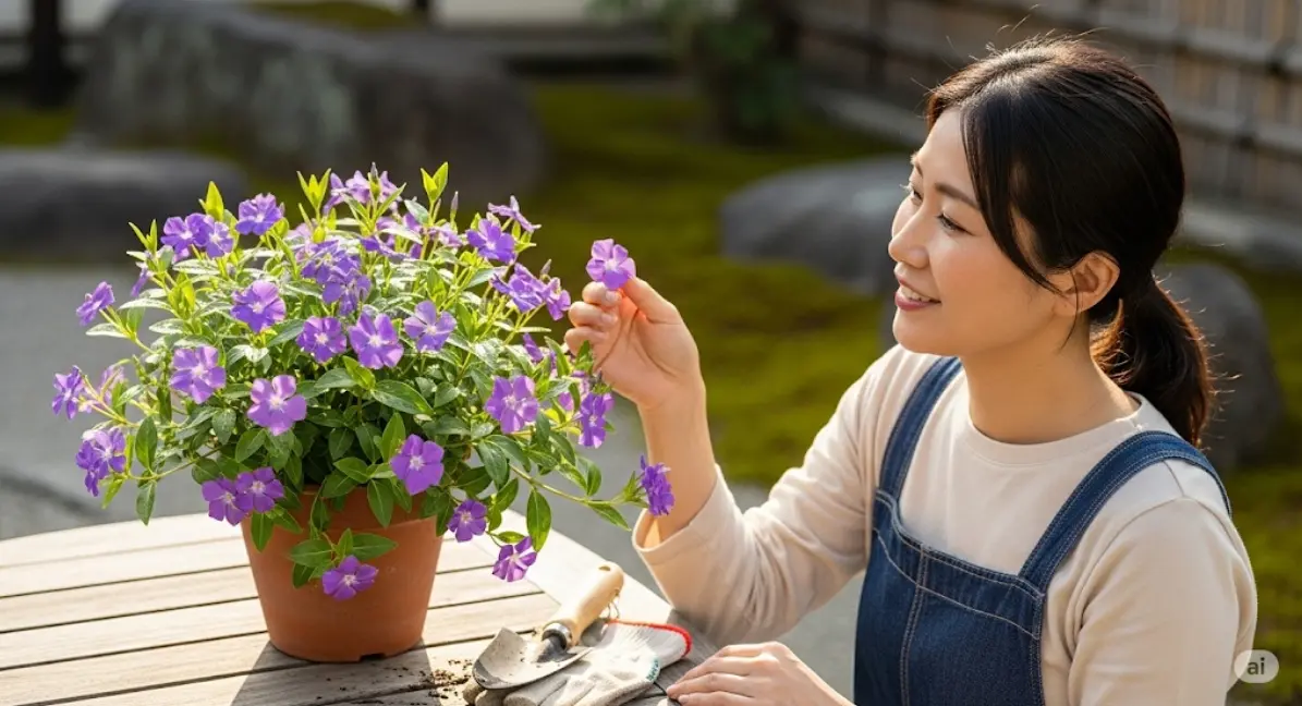 ニチニチソウの育て方と摘心のコツ｜花を増やす簡単なお手入れ