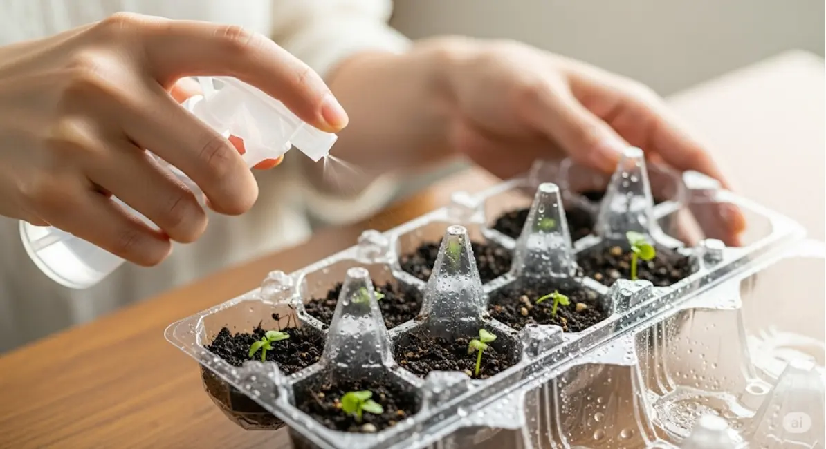パンジーの種まきは卵パックで！発芽率を上げる種まきのコツは？