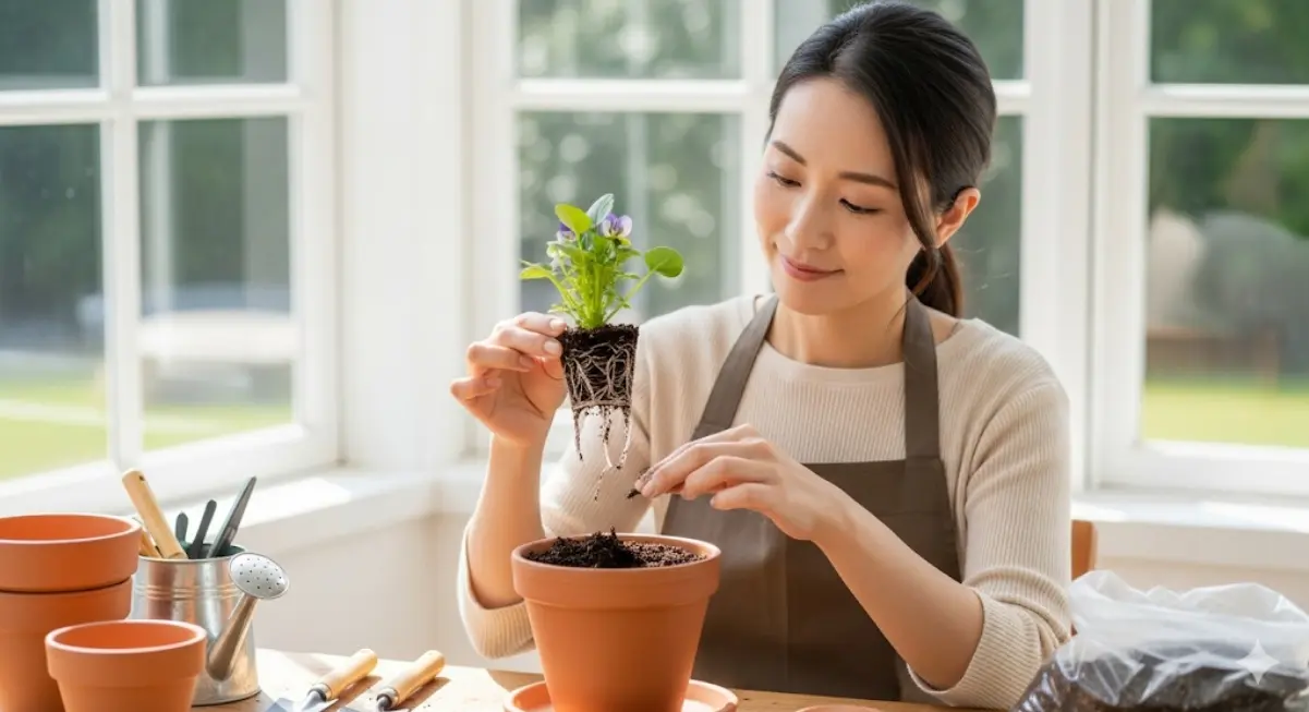ビオラの寄せ植えをぎゅうぎゅうに！失敗しないための寄せ植えのルールとは？