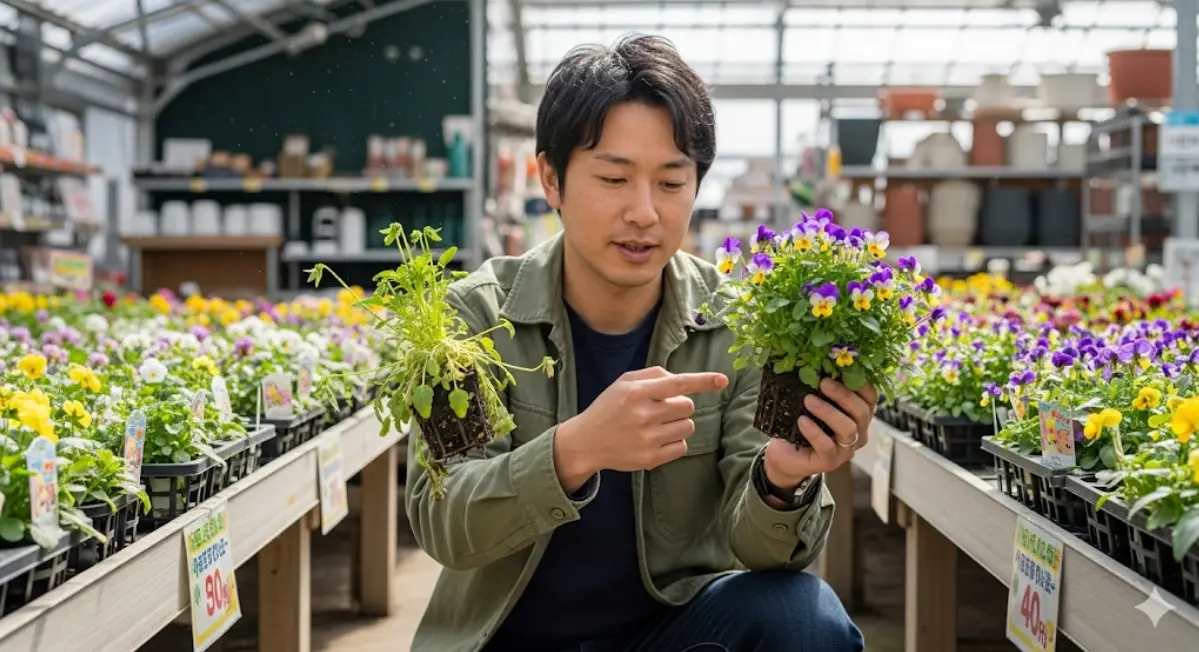 ビオラの寄せ植えをぎゅうぎゅうに！寄せ植えがスカスカになるのを防ぐには？