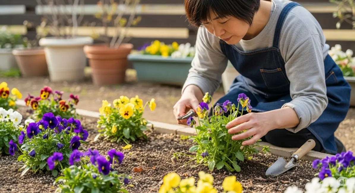 ビオラの花が終わったら実践したいお手入れ