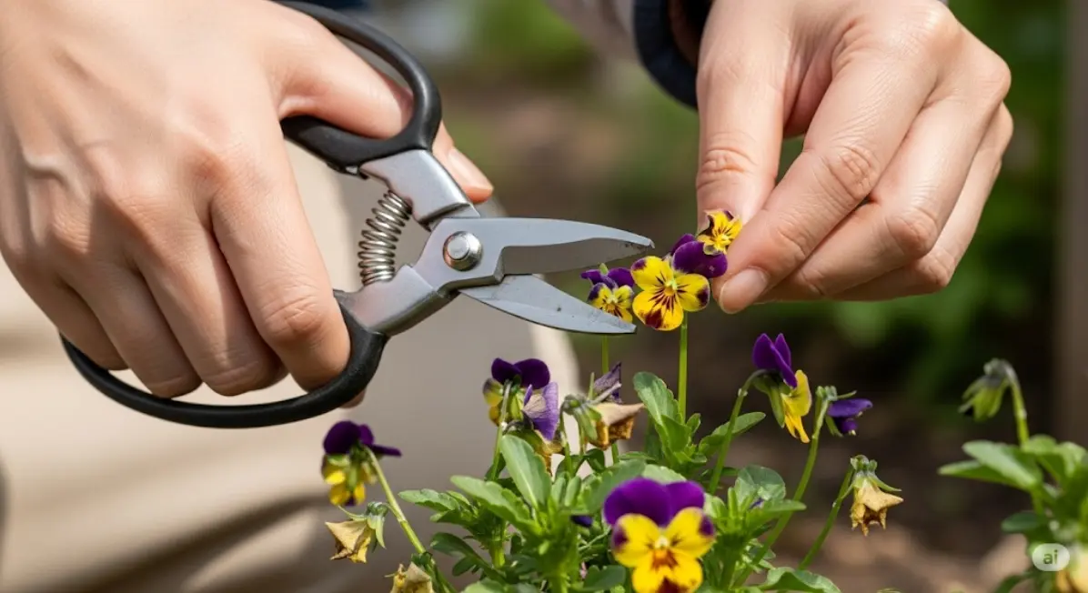 ビオラの花が終わったらどうする？