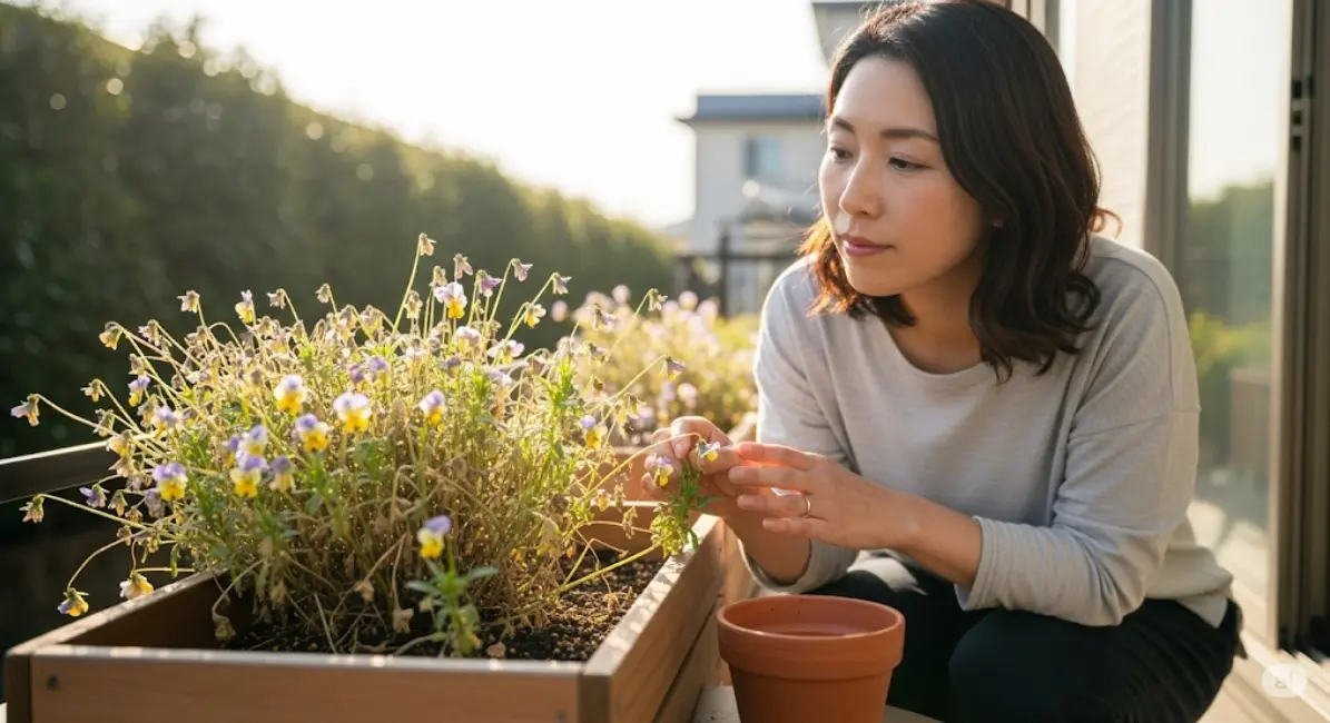 ビオラの花が終わったら考えるシーズン終盤