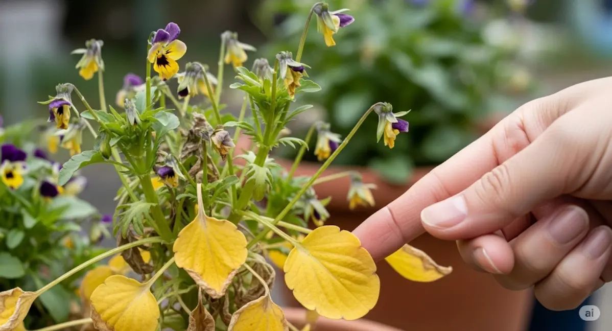 ビオラの花が終わったら？終わりの時期を見極めるサインとは？