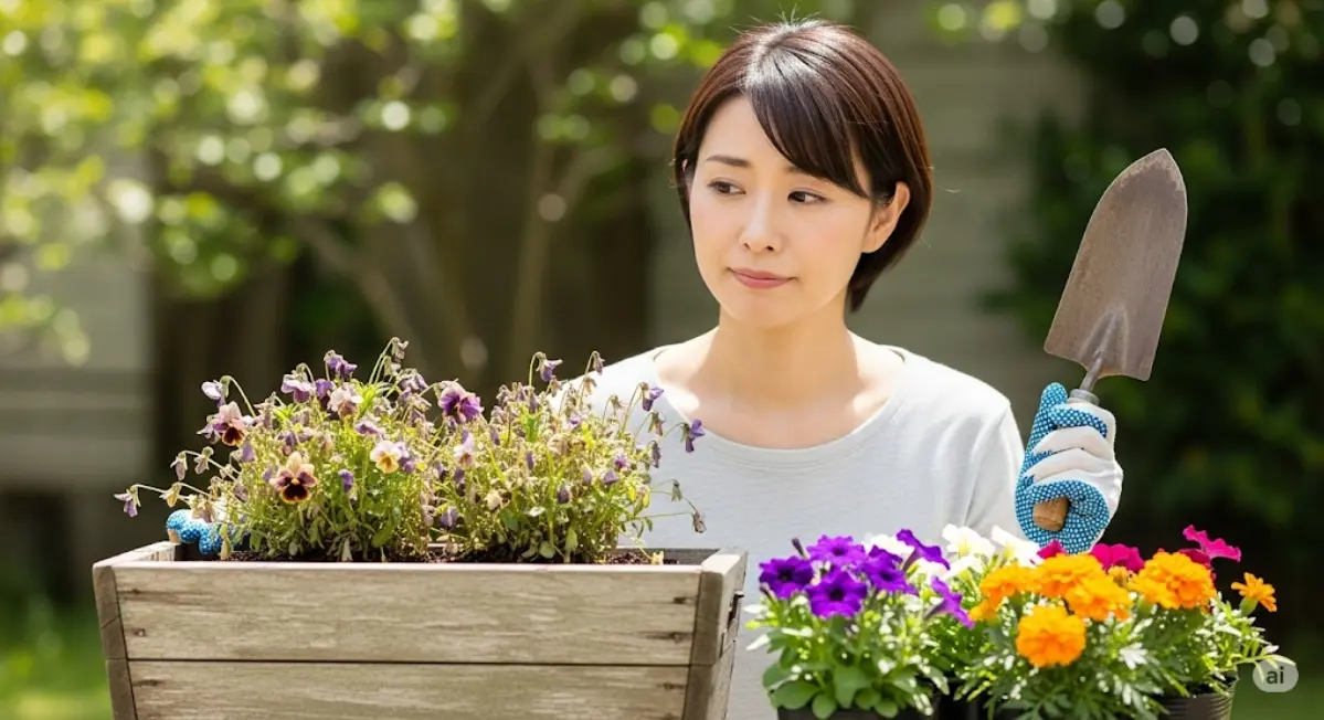 ビオラの花が終わったら？いつまで植えておくのが良い？
