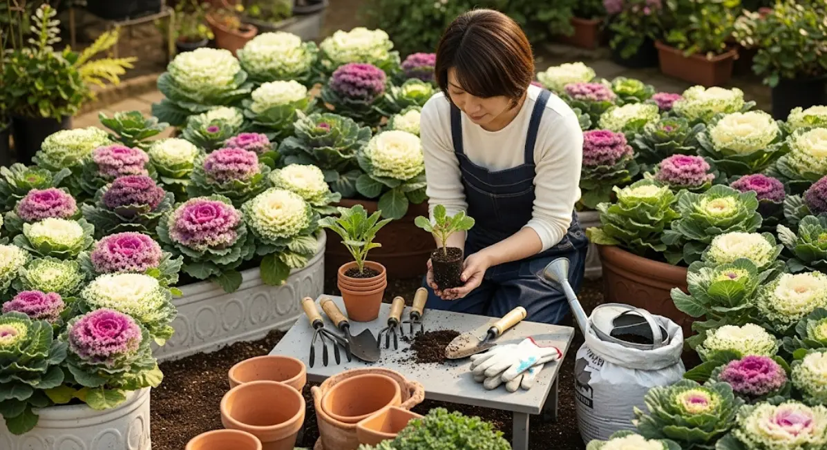 葉牡丹の挿し木と育て方は？時期や方法、成功のコツを解説