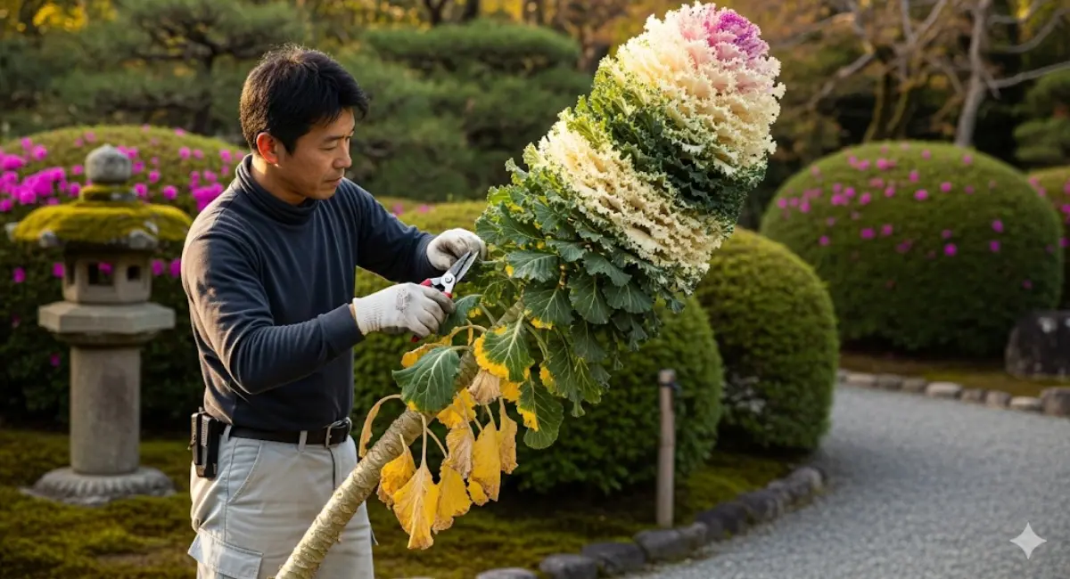 葉牡丹の挿し木と育て方は？伸びたらどこを切る？剪定のコツ
