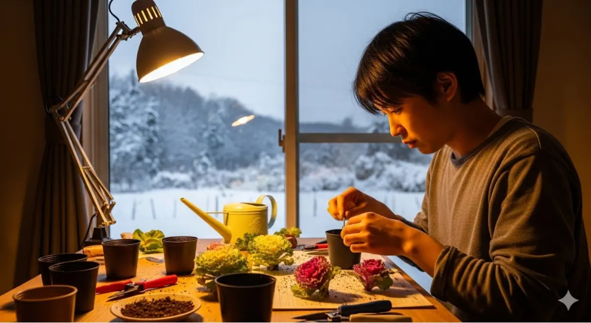 葉牡丹の挿し木と育て方は？寒い12月の挿し木はできるのか