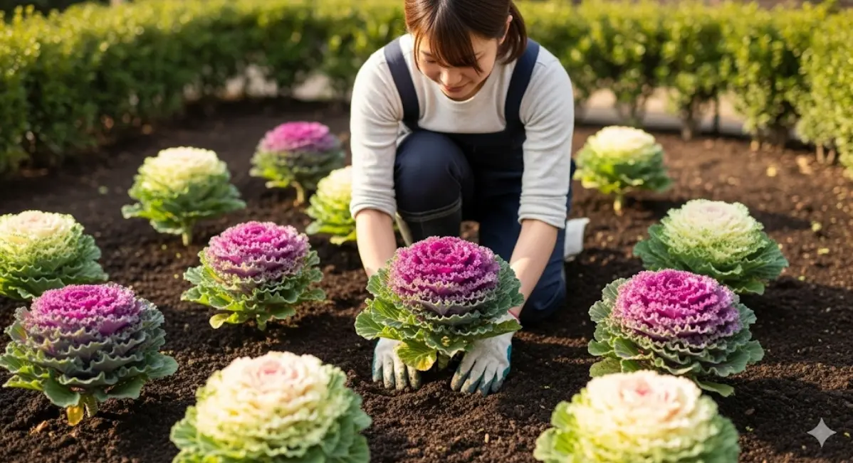 葉牡丹を植えっぱなし！地植えで管理する場合のポイント