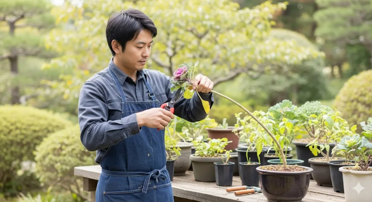 葉牡丹を植えっぱなし！翌年も楽しむための切り戻し方法