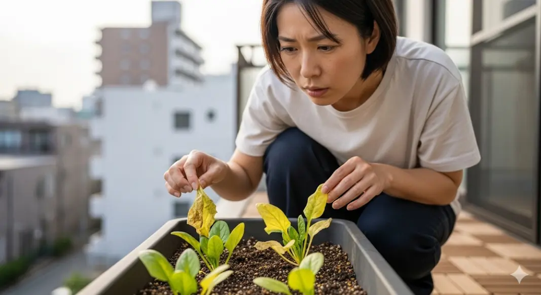プランターのほうれん草が大きくならない？原因と対策を徹底解説