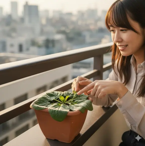 ほうれん草がプランターで大きくならない?横に広がるだけで育たない理由
