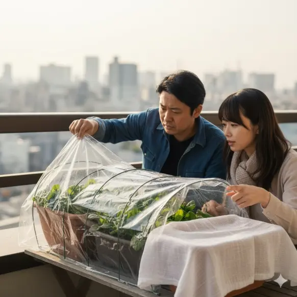 ほうれん草がプランターで大きくならない?冬に成長が遅いのはなぜ?