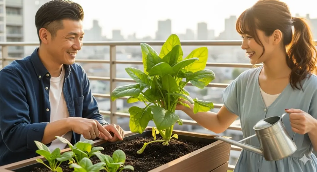 ほうれん草がプランターで大きくならない?大きくする方法は?