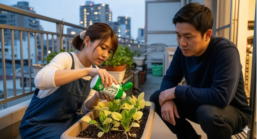 ほうれん草がプランターで大きくならない?石灰はあとからでも間に合う?