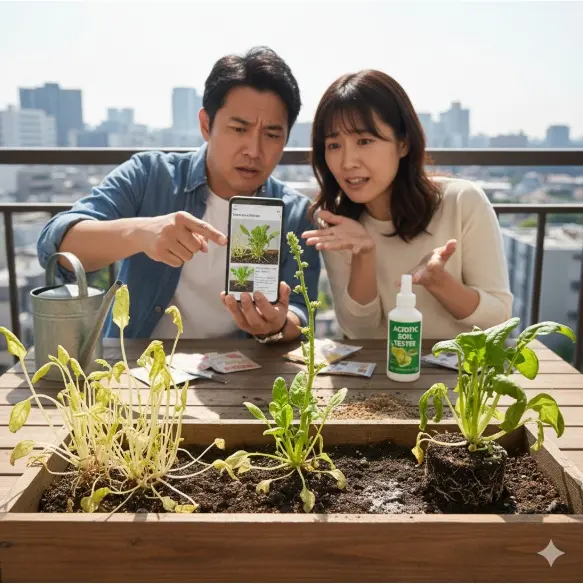 ほうれん草がプランターで大きくならない?よくある失敗例は?