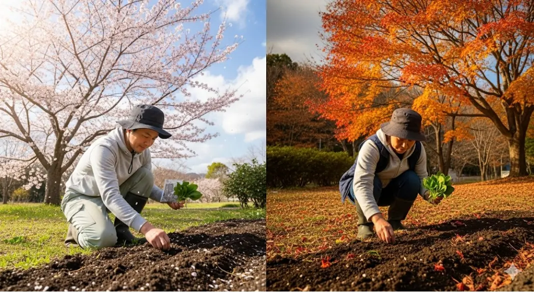 ほうれん草の種まきの時期はいつからいつまで?