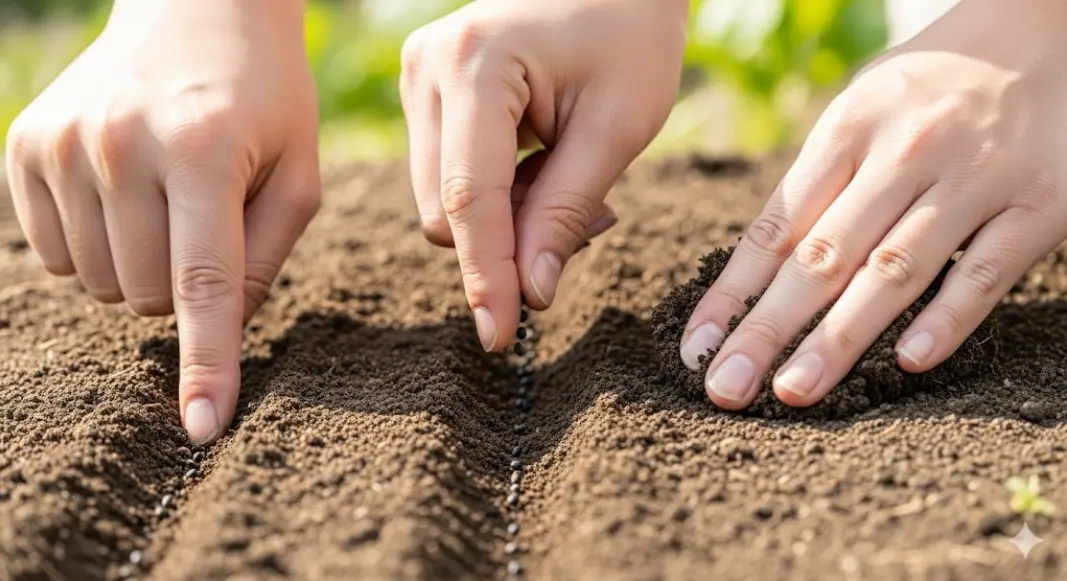 ほうれん草の種まきのコツ 上手な種まきの方法と手順は?