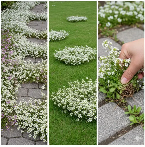 アリッサムは植えてはいけない？植えっぱなしによる雑草化