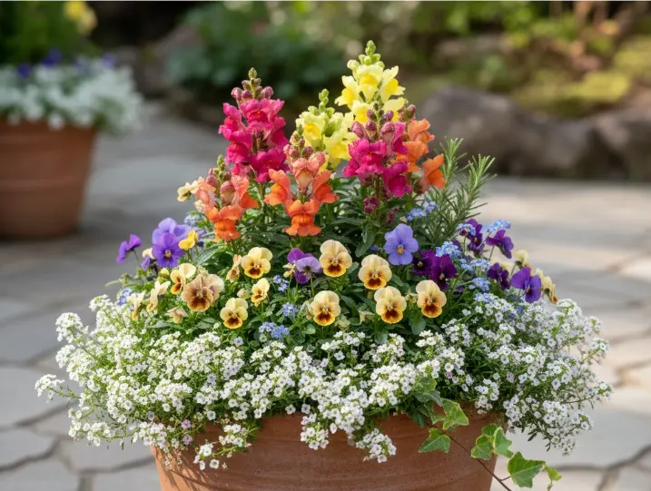 アリッサムは植えてはいけない？寄せ植えで相性の良い植物は？