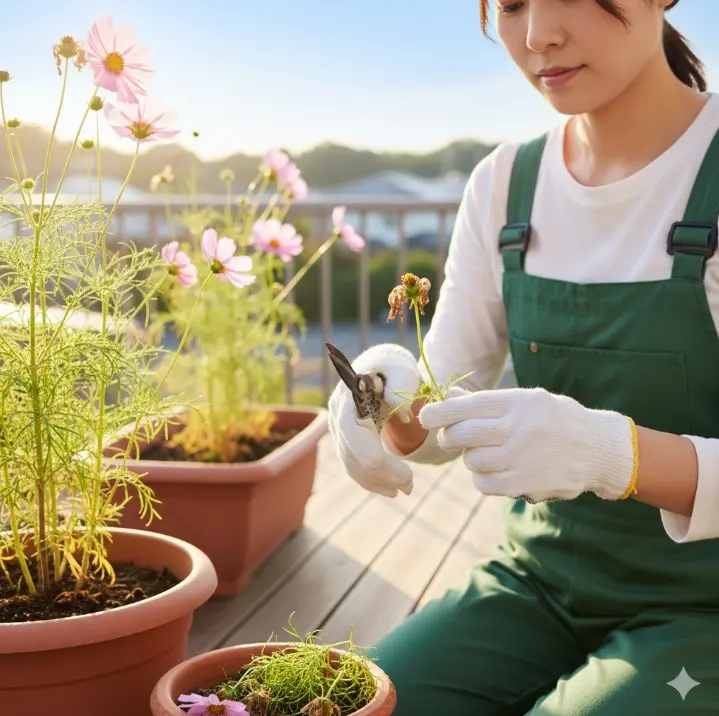 花が咲き終わったらどうすればいい？