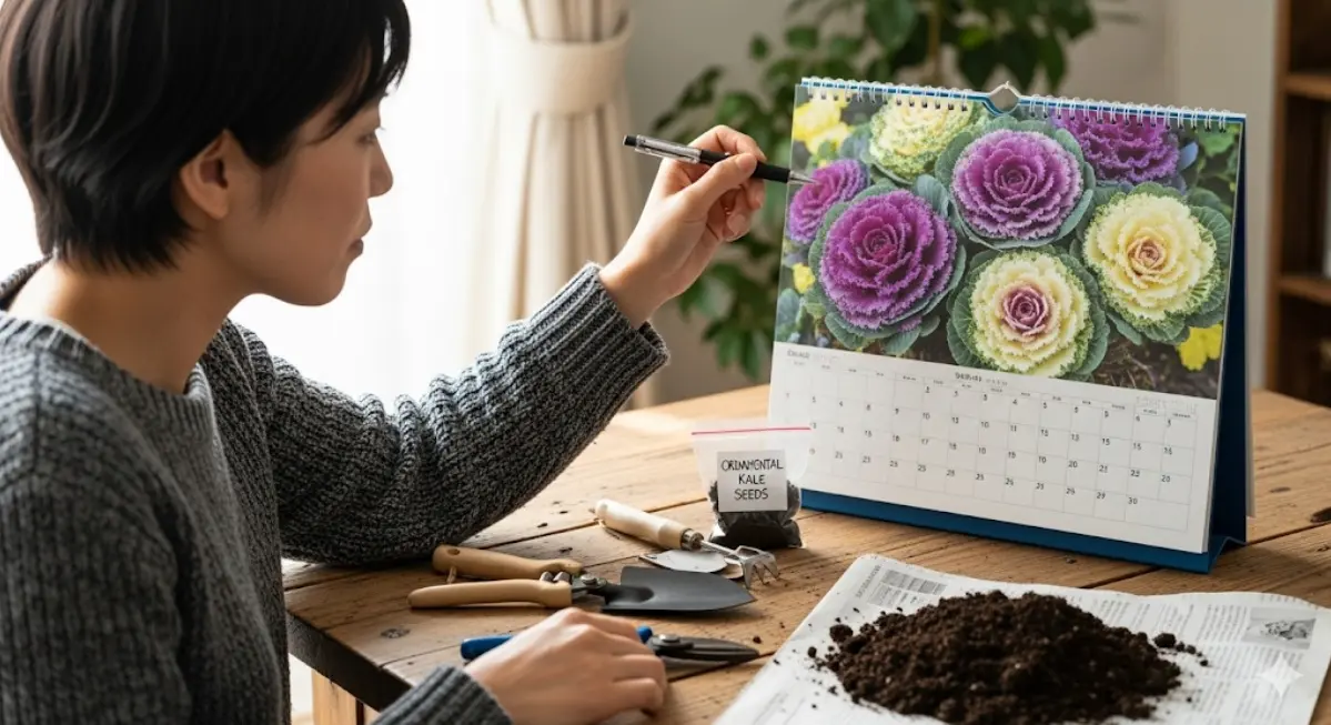 葉牡丹の種まき時期はいつ？育て方から種の取り方まで解説
