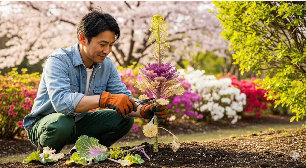 葉牡丹の種まき時期は？葉牡丹の種まき時期を終えた後のお手入れは？