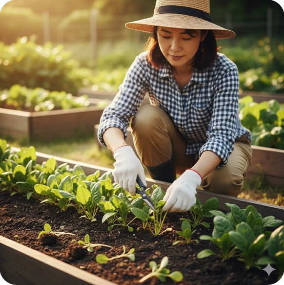ほうれん草の種まきのコツは？徒長を防ぎ丈夫に育てる間引き作業