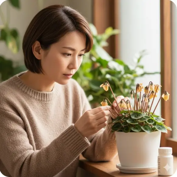 花が咲かない原因と手入れ方法は？