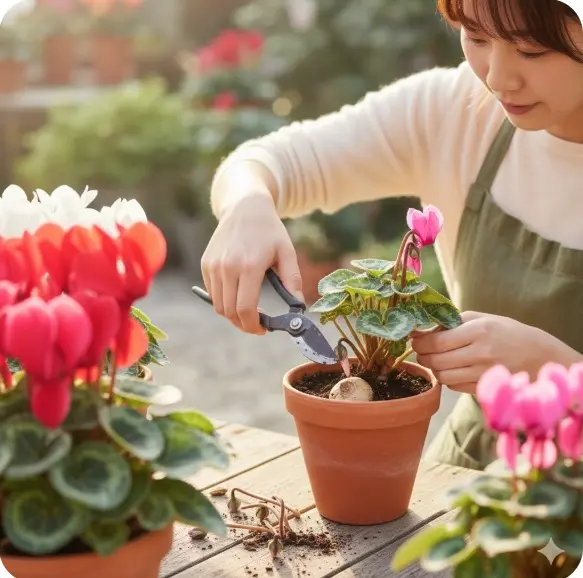花がら摘みなど日々の管理方法