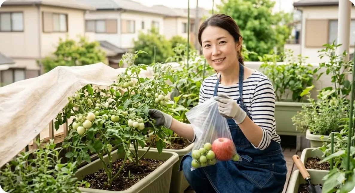 ミニトマトが赤くならない時の対処法は?