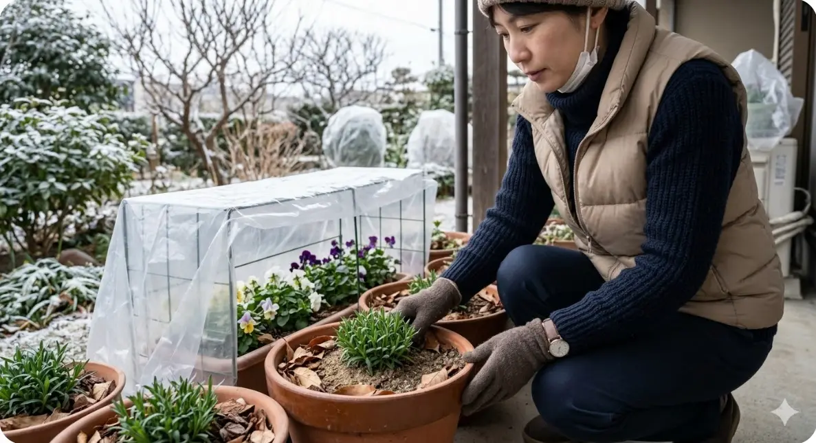 休眠期となる冬のカーネーションの管理方法は?