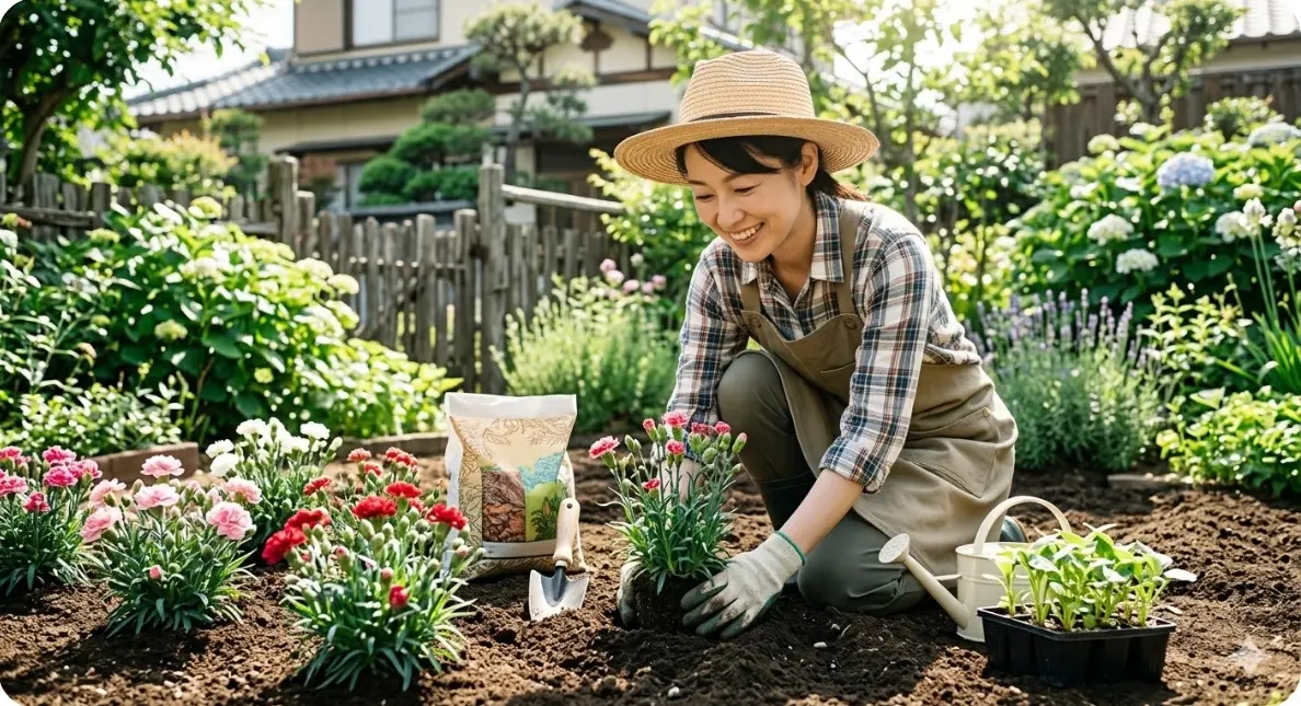 失敗しないカーネーションの地植えの育て方の基本とは?