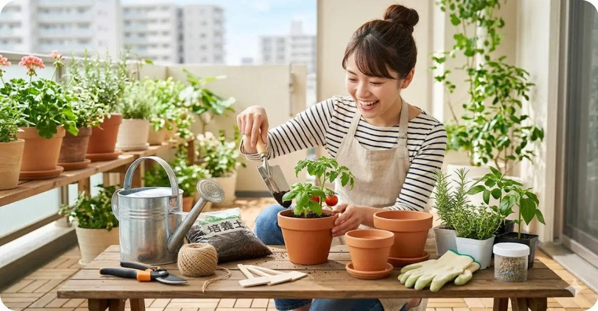 ガーデニング初心者が揃えるべきものとは?おすすめのスターターセット