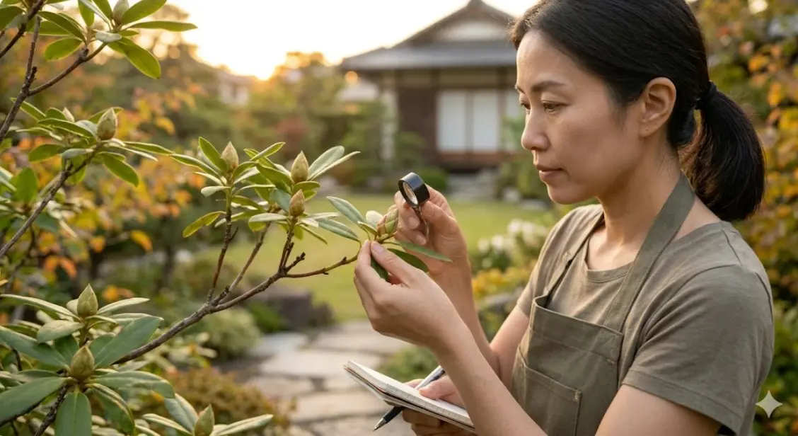 来年咲く花芽はいつできる？