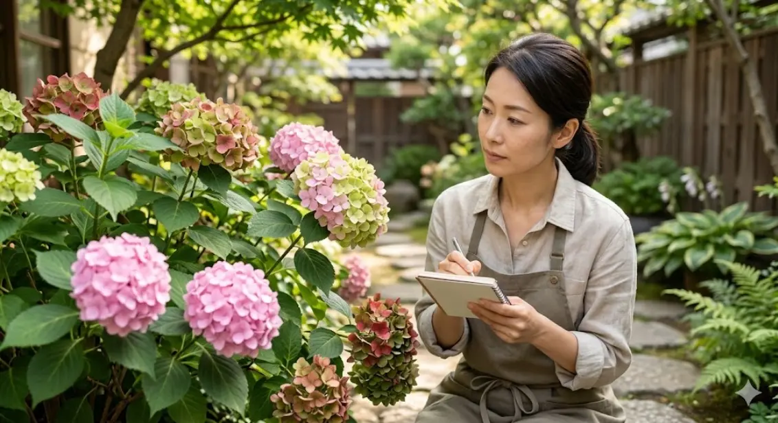 四季咲きアジサイコットンキャンディの真相