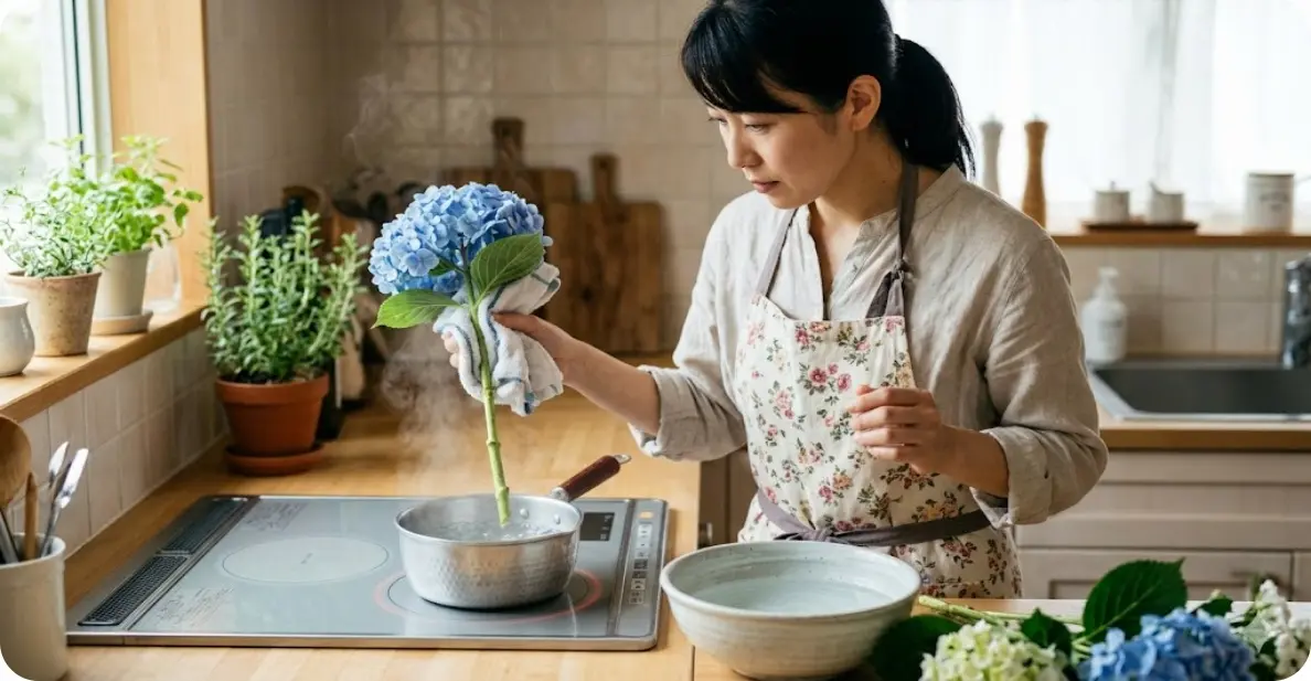 お湯を利用した湯揚げのテクニックとは？