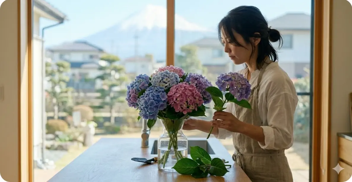 日持ちを良くする毎日の水替えと管理