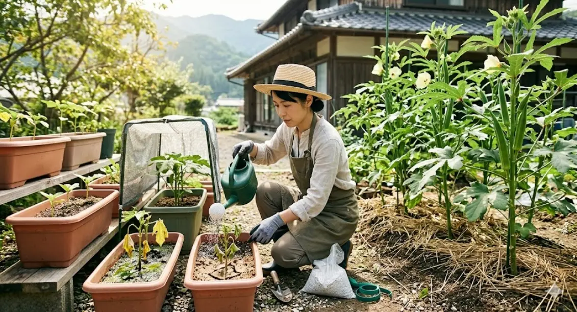 オクラの水やりで起きる環境別トラブルと解決策