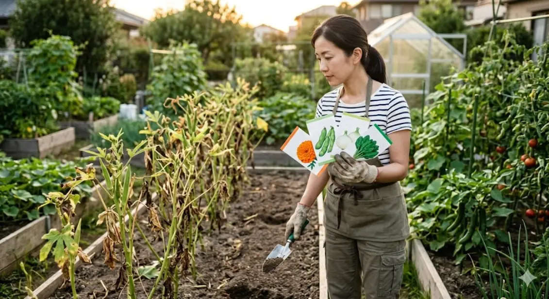 オクラの後に植える野菜の選び方の基準