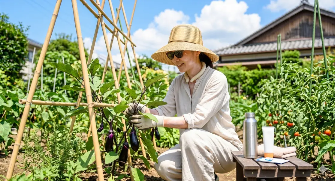 夏の厳しい暑さを乗り切る熱中症と紫外線対策