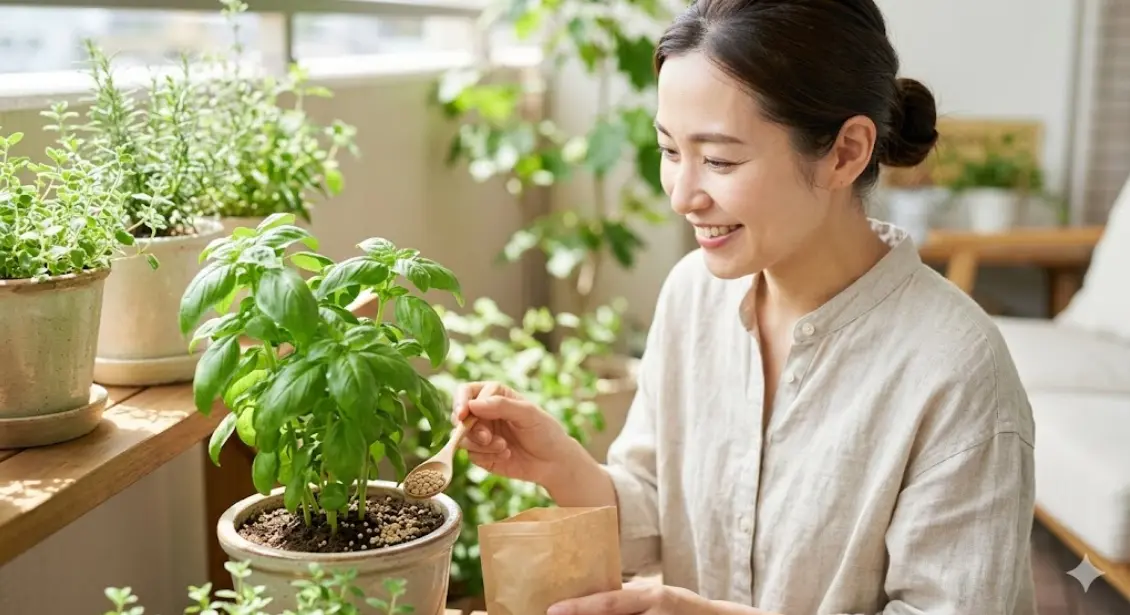 バジルの肥料の基本！初心者向けの選び方とは？