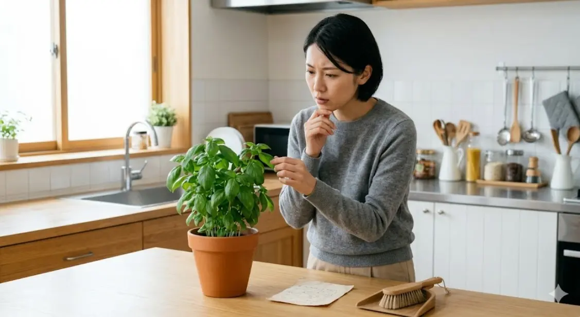 バジルでゴキブリ対策はできる？噂の真相は？