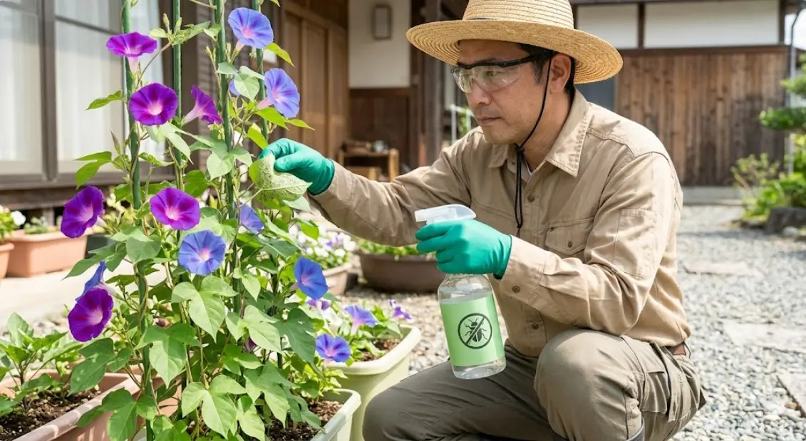 農薬を使った安全な虫の駆除