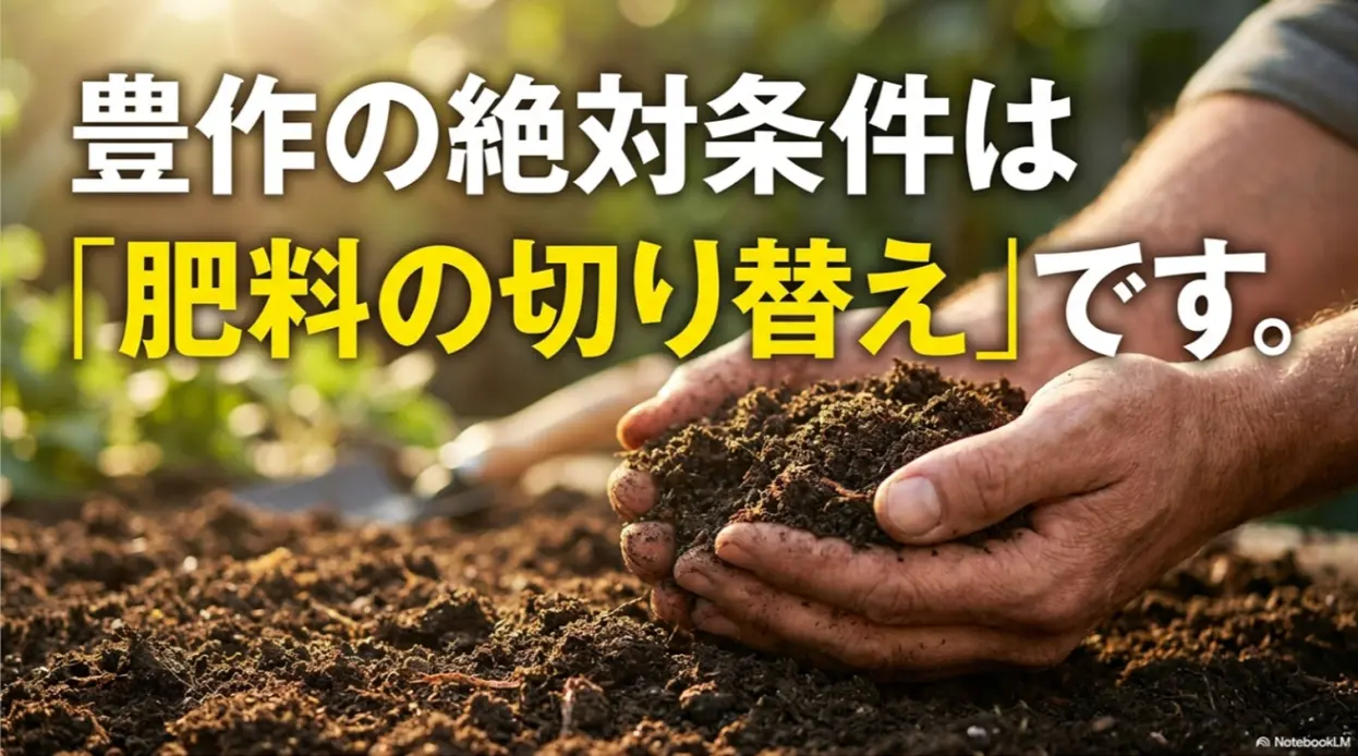 ミニトマト豊作の絶対条件は肥料の切り替えです