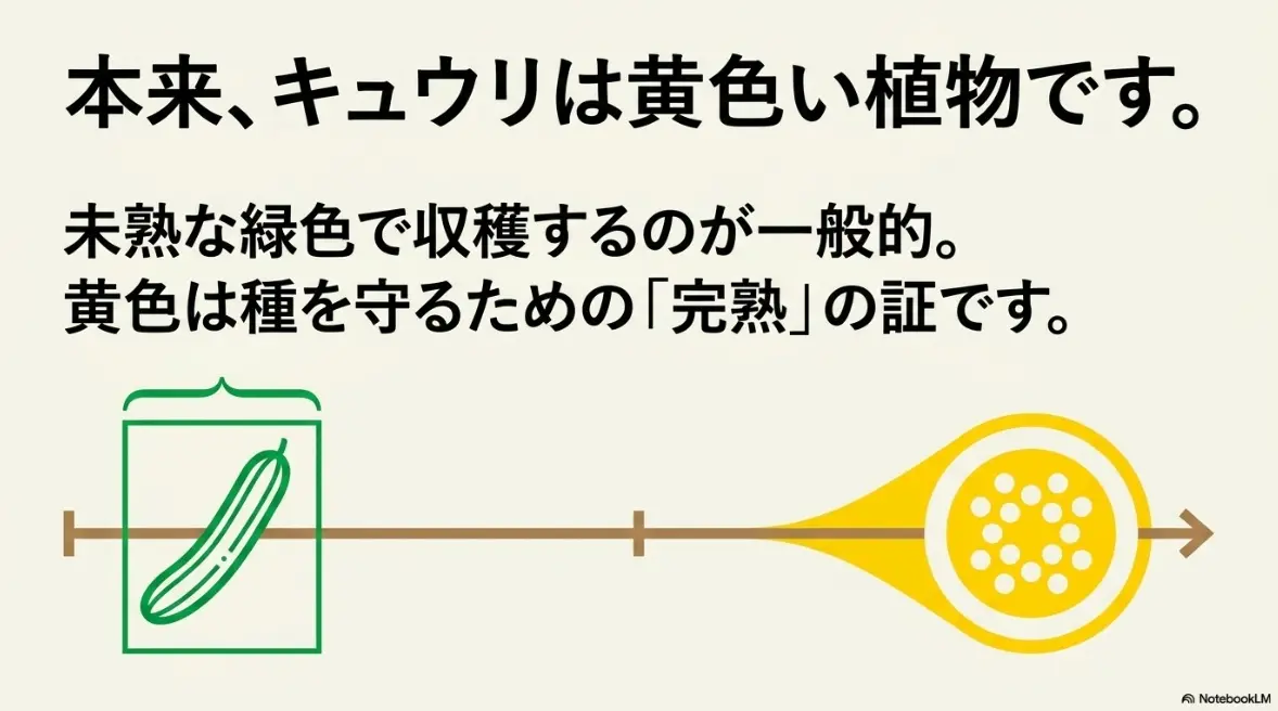 緑色のキュウリのイラスト