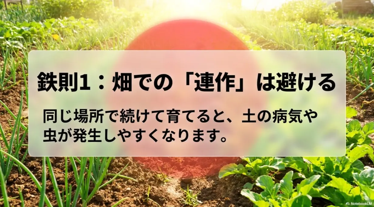 あずきの連作障害による土の病気や害虫の発生リスク
