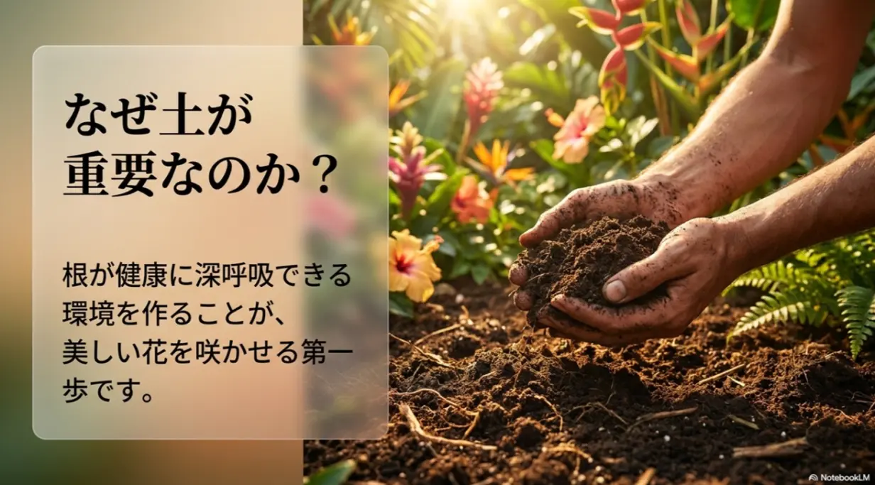 ハイビスカスの栽培においてなぜ土が重要なのか