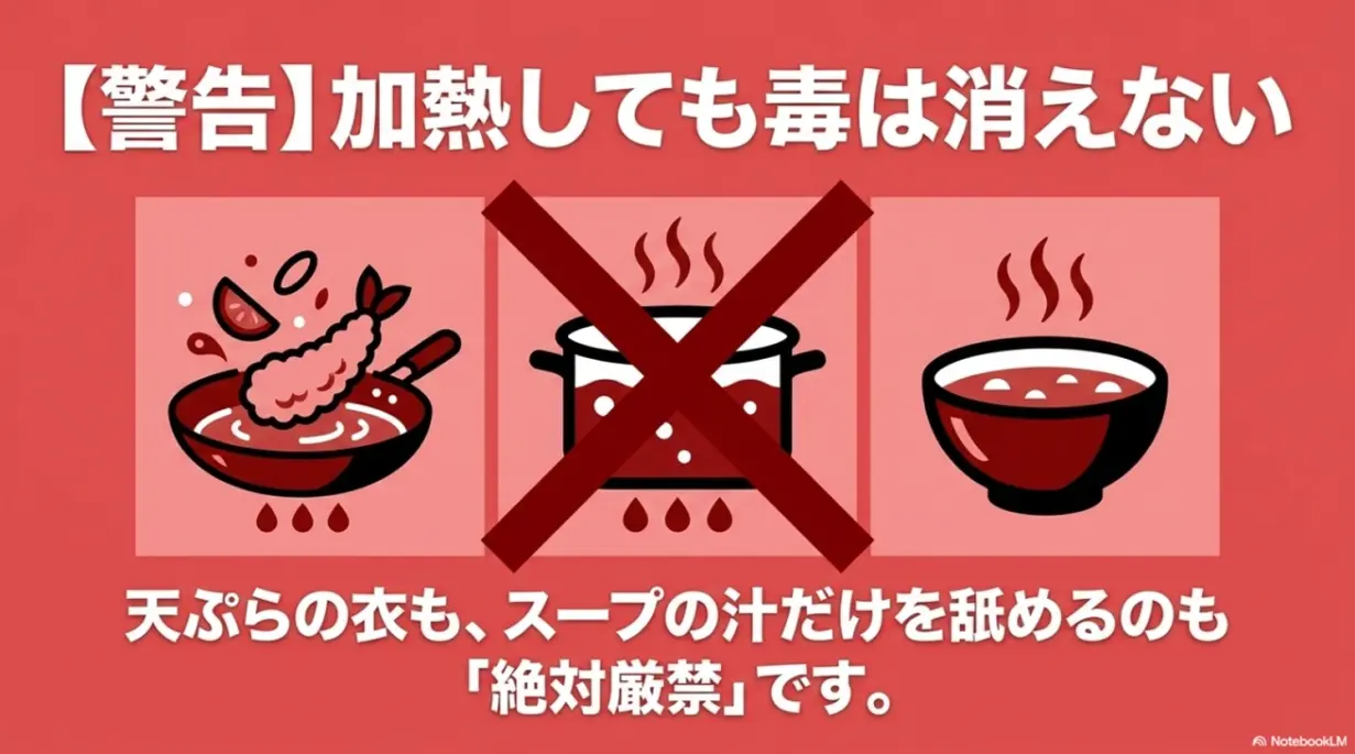 ネギの毒性は加熱しても消えないため、犬や猫に天ぷらの衣やスープの汁を与えるのは絶対厳禁